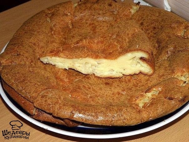 ПИРОГ С КАПУСТОЙ ЗАЛИВНОЙ