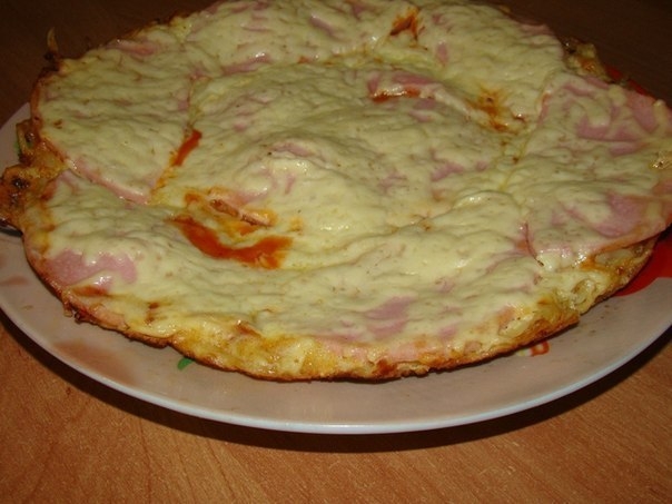 Пицца из макарон, а почему бы и нет
