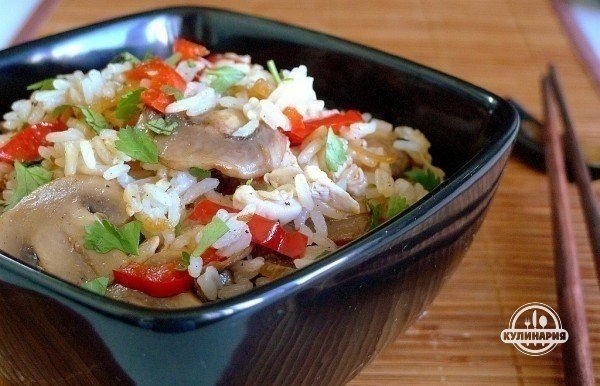 РИС С ОВОЩАМИ И КУРИЦЕЙ РИС С ОВОЩАМИ И КУРИЦЕЙ