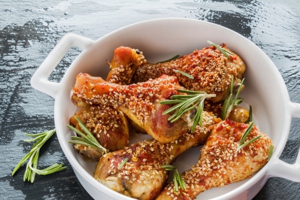 КУРИНЫЕ НОЖКИ С МЕДОМ И ИМБИРЕМ