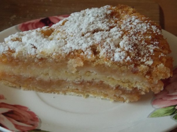 Варшавский пирог с яблоками