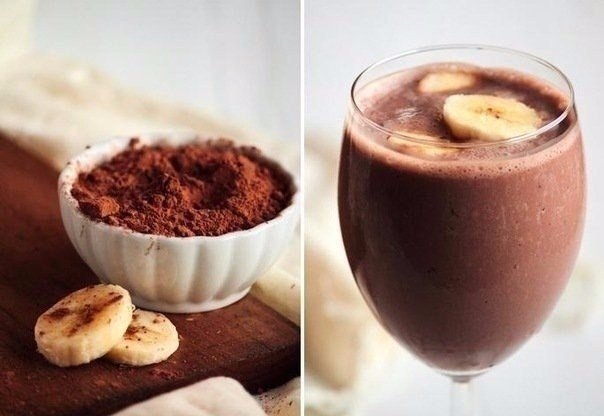 Плохое настроение с утра? Поднять его вам поможет необычайно вкусный напиток - банановое какао.