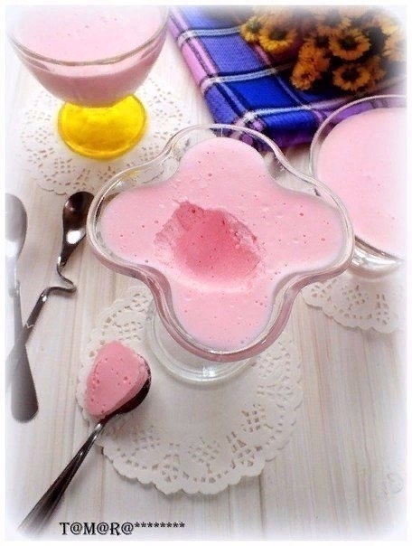 СЛАДКИЙ МУСС ИЗ КИСЕЛЯ