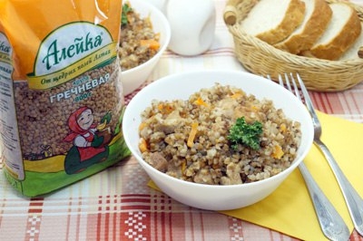 Гречневая каша по-купечески
