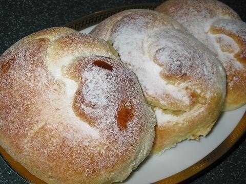Булочки "Улитки" с пудингом