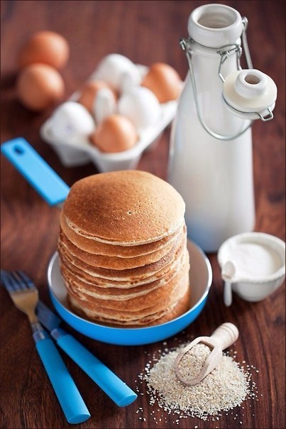 Диетические Pancakes.