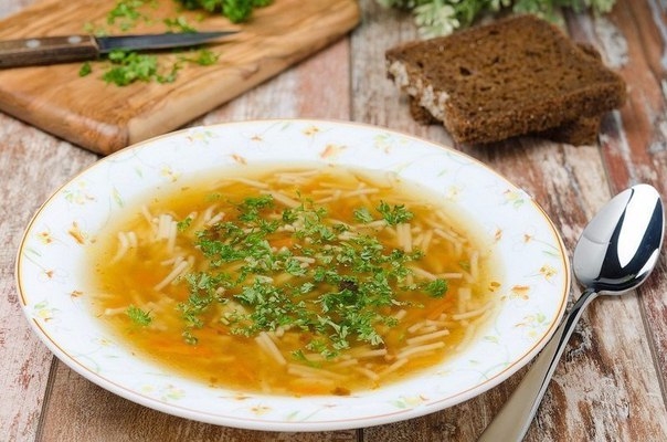 Супчик с вермишелью