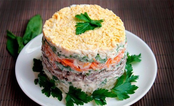 Салат для Красного Петуха