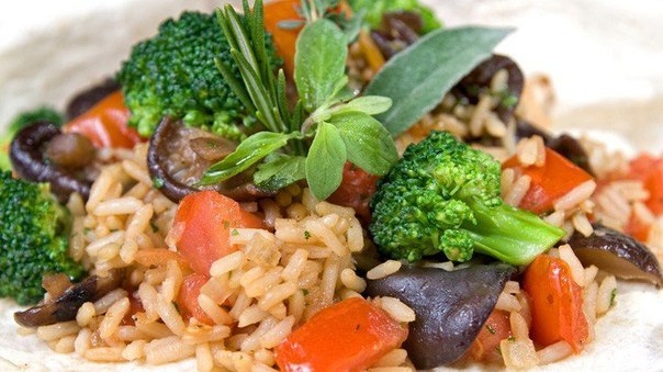 Плов овощной