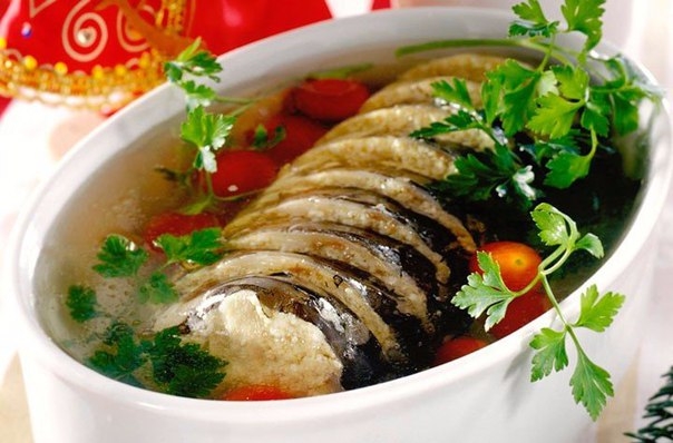 Заливное из карпа