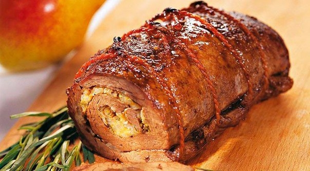 Рулетики с брынзой и черносливом