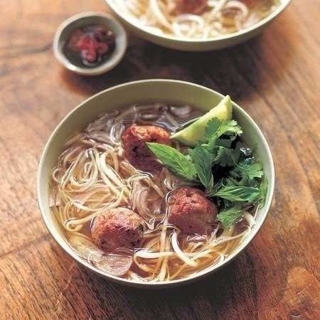 Суп с лапшой и фрикадельками