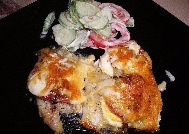 Рыба по-гречески