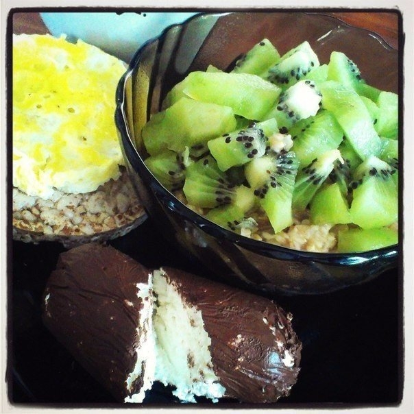 "Глазированный" домашний сырок