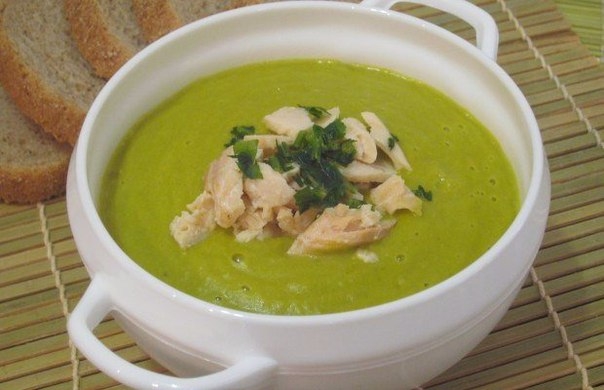 "Зеленая" куриная грудка