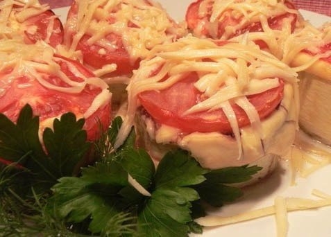 Кабачки, фаршированные мясом