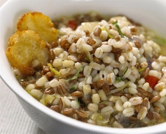 Перловая каша с куриным филе