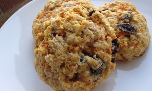 Морковные пряники с сухофруктами.
