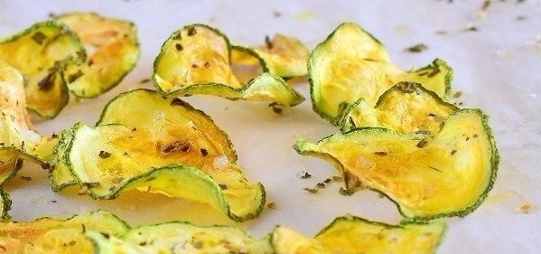 Чипсы из кабачков .