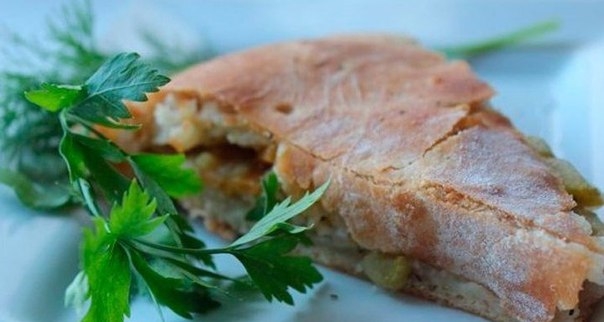 Закрытый овощной пирог