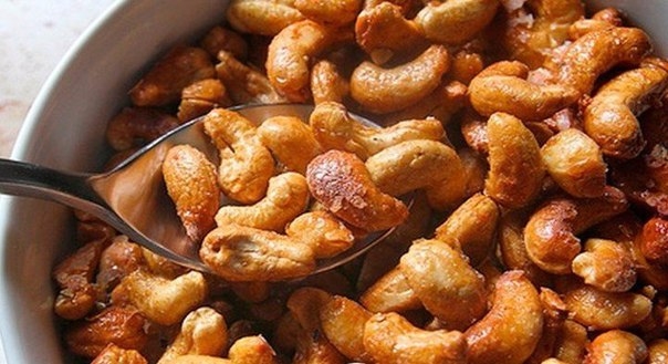 Кешью в апельсиновой глазури со специями