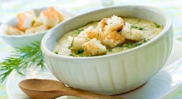 Фасолевый суп-пюре с пряностями