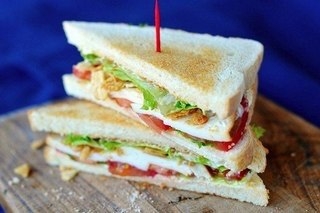 Постный сэндвич BLT