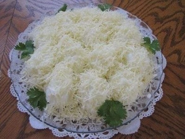 Салатик сырный Салатик сырный