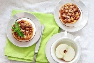 Французские тосты с яблоками. Французские тосты с яблоками.