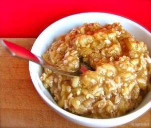 Освяная каша с яблоками Освяная каша с яблоками