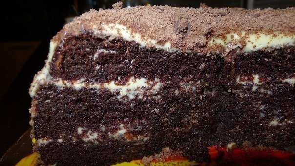 Торт "Заварной шоколад" в мультиварке