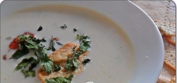 Чаудер с креветками и кукурузой