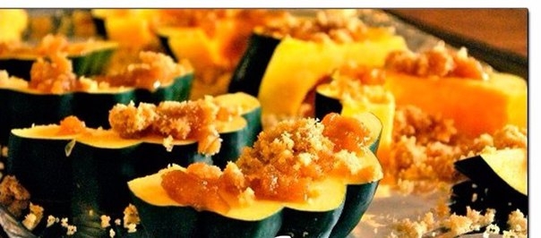 Тыква, запеченная с медом.