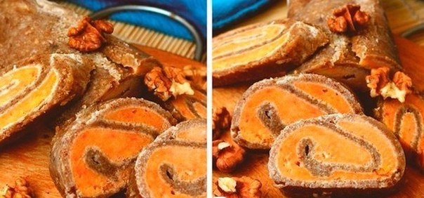 Рулет "КОРОЛЕВА ОСЕНИ"