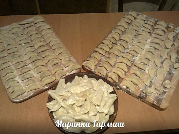 Заварное тесто на пельмени и вареники...