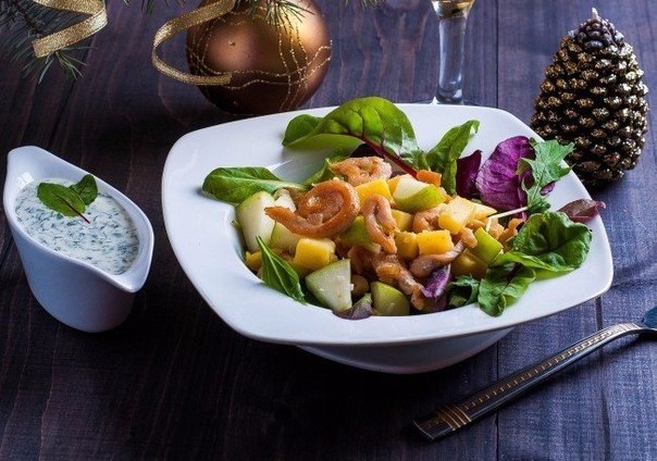 ТЕПЛЫЙ САЛАТ С КУРИЦЕЙ