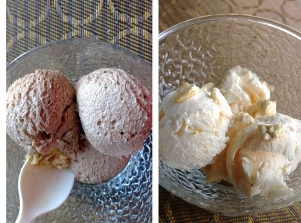 Мороженое Крем-брюле или Шоколадный пломбир