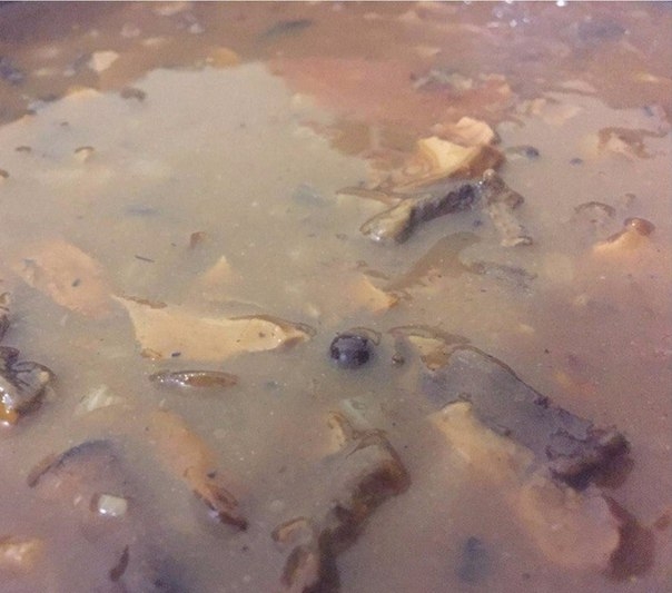 Очень вкусная грибная подлива из сушеных грибов (постная)