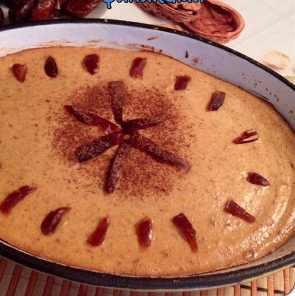 ТВОРОЖНАЯ ЗАПЕКАНКА С ФИНИКАМИ