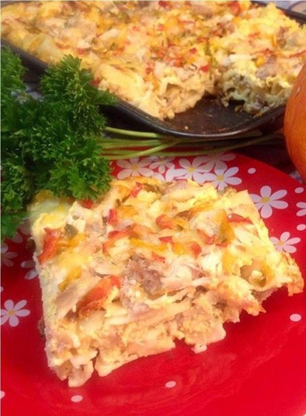 ЛАЗАНЬЯ ИЗ ТЫКВЫ