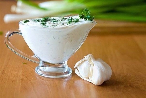 Огуречный соус вместо майонеза!