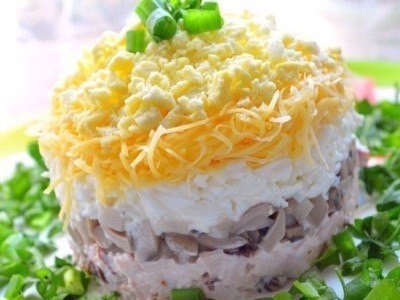 Низкокалорийный салат "Ночь"