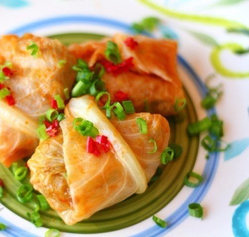 Диетические голубцы для легкого ужина