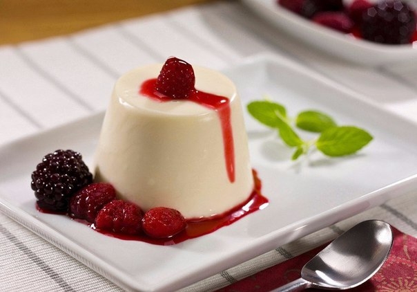 Лёгкий кефирный десерт