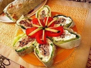 Классическая "Мимоза" в новом праздничном исполнении! Украшаем стол с фантазией!