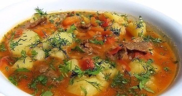 Этот суп пришел к нам с Востока. Он прост в приготовлении и порадует вас и ваших близких своим насыщ