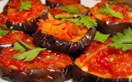 Закуска сногсшибательная! Пикантно, ароматно и очень вкусно!