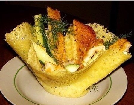 Произведением искусства может быть любое блюдо, приготовленное с фантазией! Вот один из вариантов!