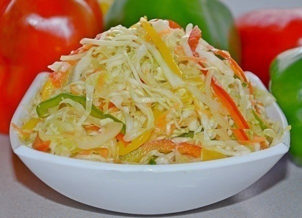Салат Витаминный - самый любимый осенний салат.