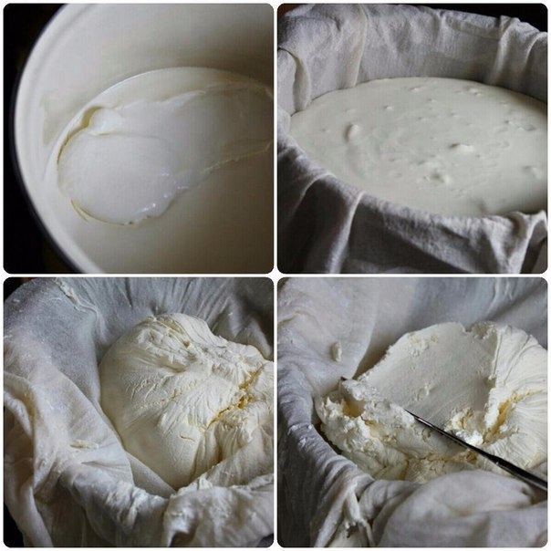 Готовим любимый сыр "Филадельфия" в домашних условиях! Получается свежайший и вкуснейший сыр!